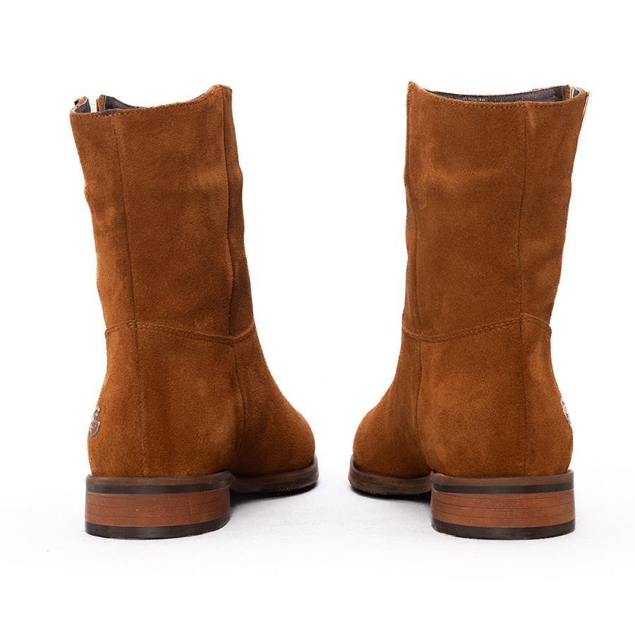 Gusse Allison Kadın Hakiki Süet Deri Bot K751-2