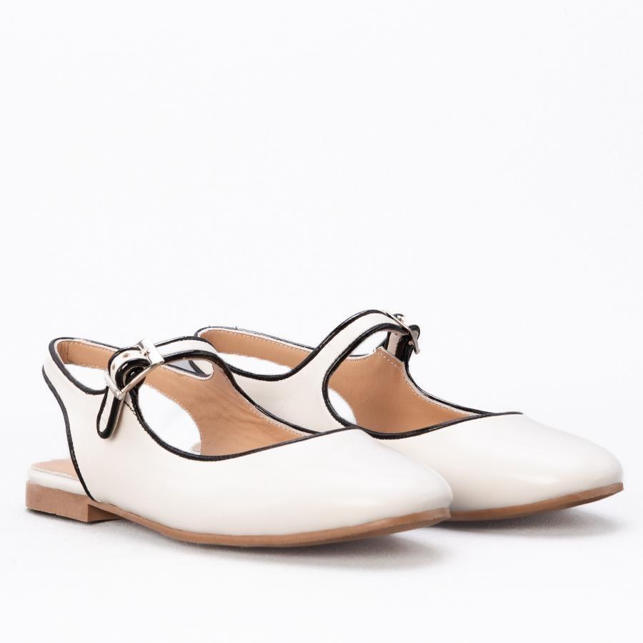 Gusse Alouette Kadın Hakiki Rugan Deri Babet K1001