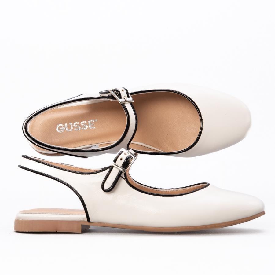 Gusse Alouette Kadın Hakiki Rugan Deri Babet K1001