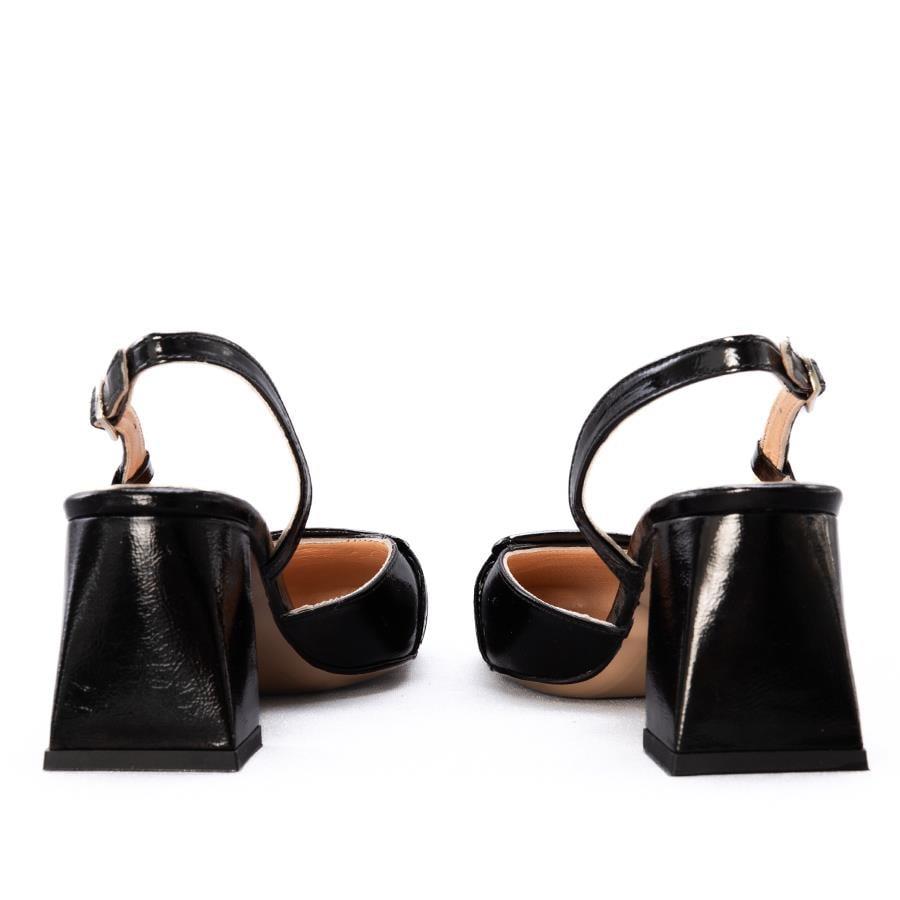 Gusse Amandral Hakik Rugani Deri Stiletto K1584