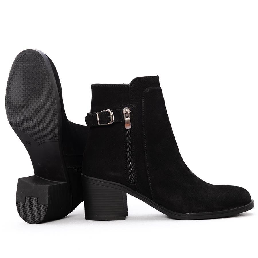 Gusse Antonin Kadın Hakiki Nubuk Deri Bot 302-1