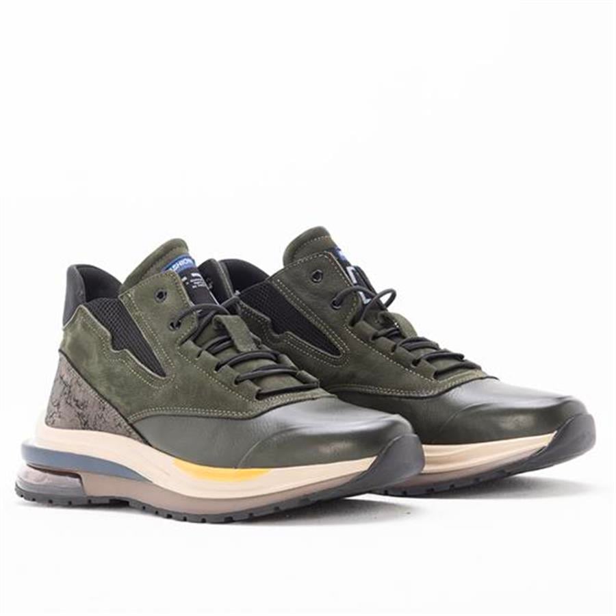 GUSSE ARON ERKEK HAKİKİ DERİ SNEAKER AYAKKABI 16062