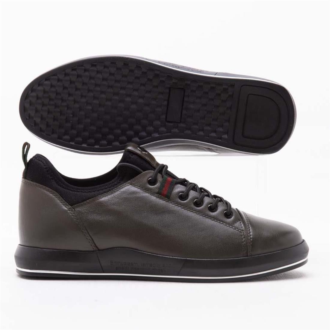 GUSSE BOBY ERKEK HAKİKİ DERİ SNEAKER AYAKKABI-10397