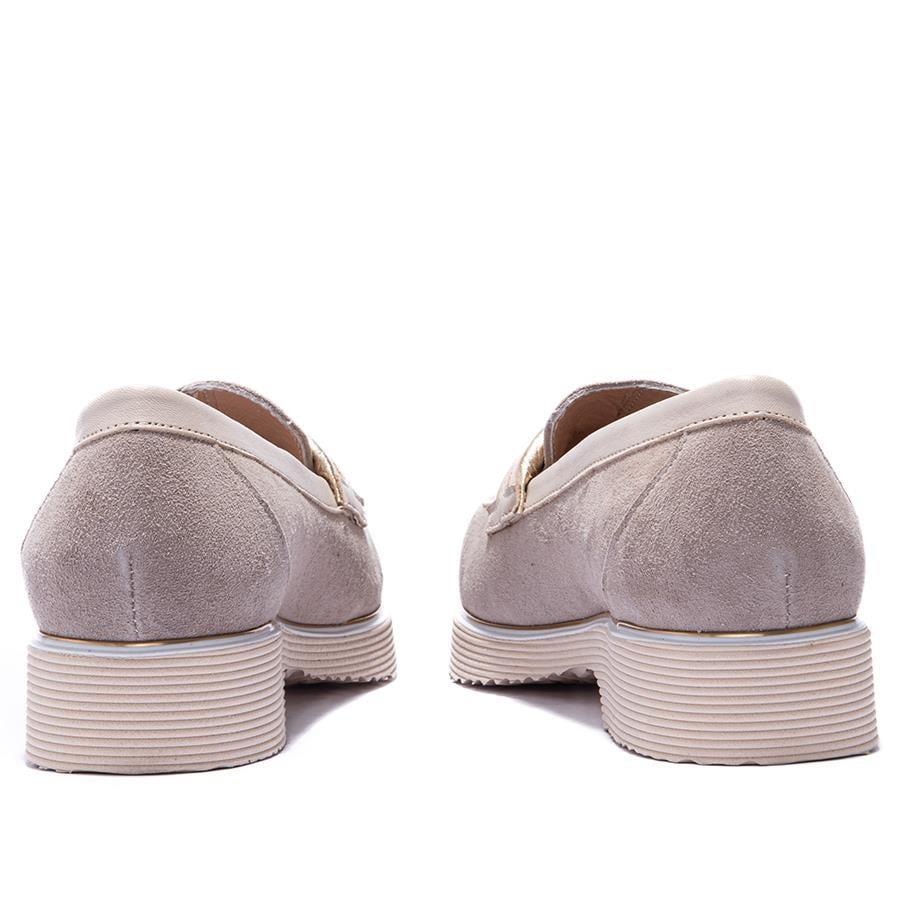 Gusse Brielle Kadın Hakiki Süet Deri Loafer Ayakkabı K151109-2