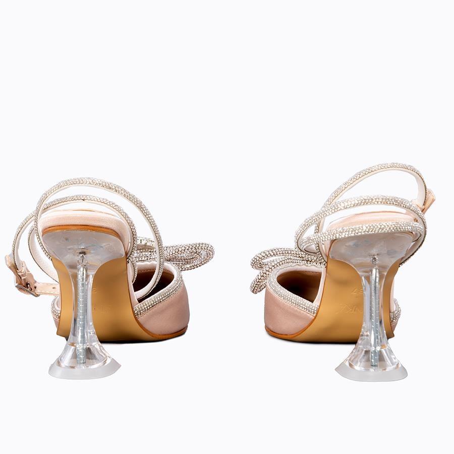 Gusse Calliope Kadın Saten Abiye Stiletto 1670-4