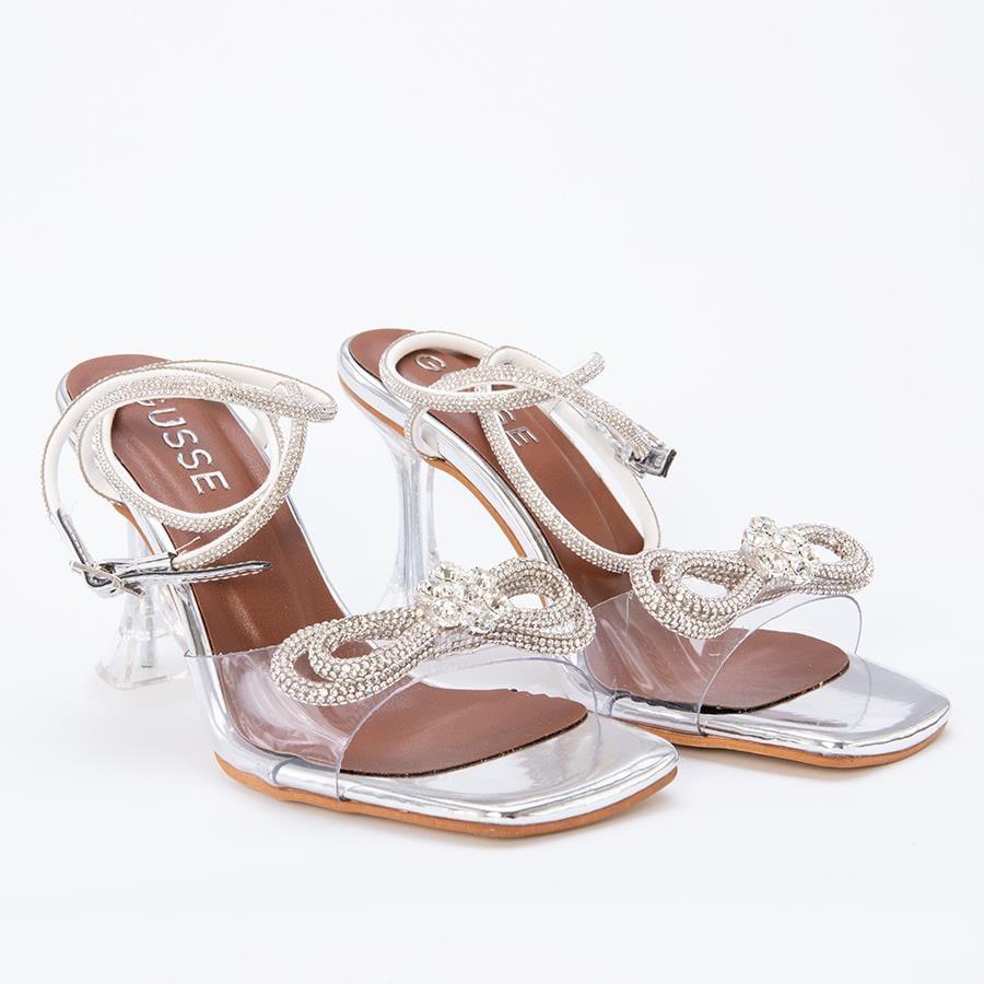 Gusse Cinthya Kadın Saten Abiye Stiletto 1696-8