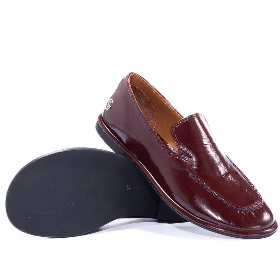 Gusse Corvina Kadın Hakiki Rugan Deri Loafer 2018-3