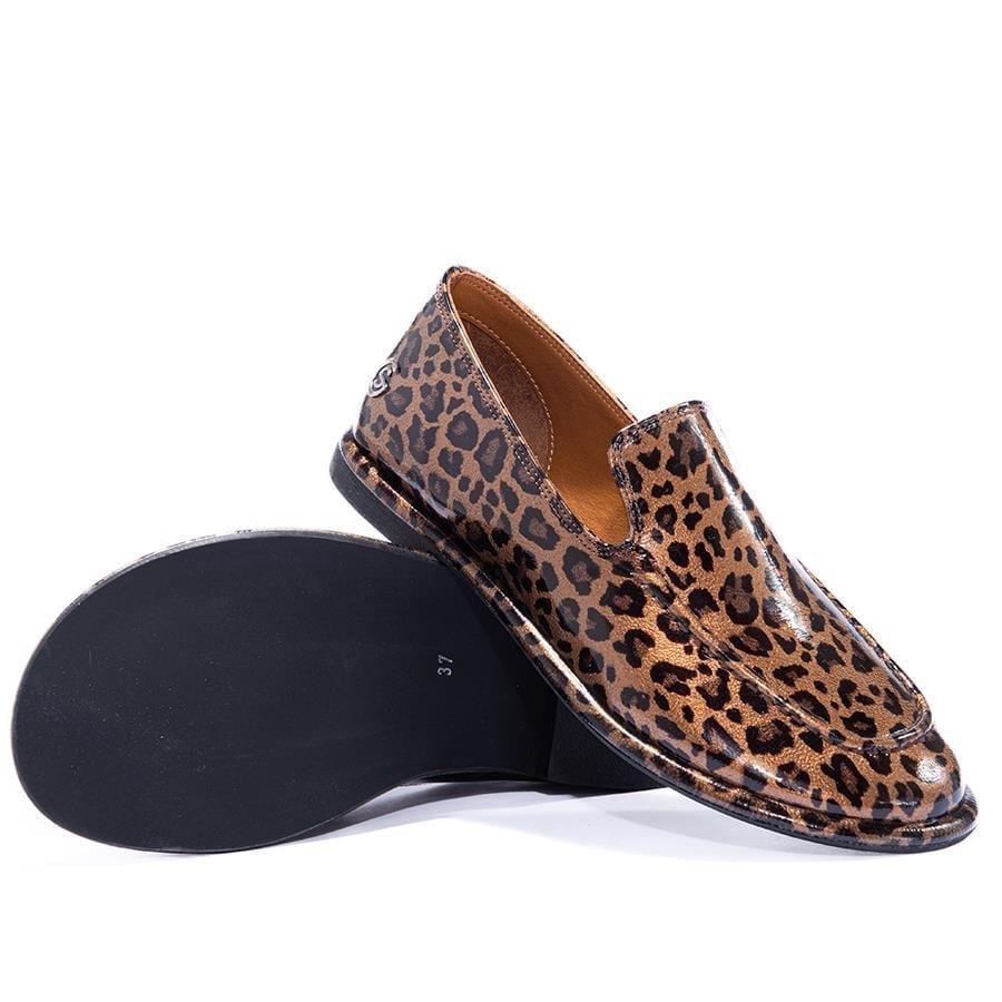 Gusse Corvina Kadın Hakiki Rugan Deri Loafer 2018-3