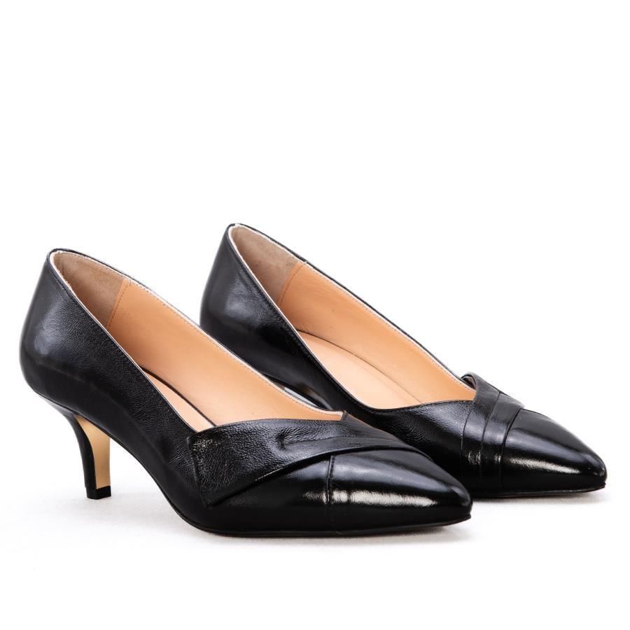 Gusse Daphe Kadın Hakiki Rugan Deri Stiletto K2585-3