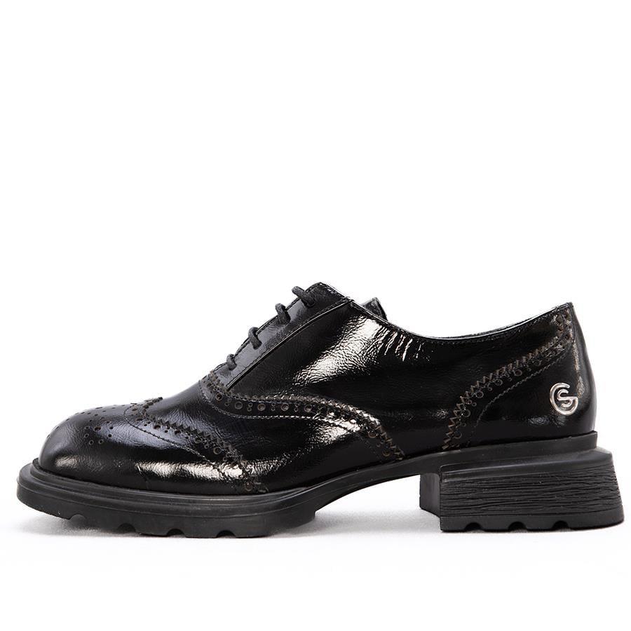 Gusse Darchelle Kadın Hakıkı Rugan Derı Ayakkabı 1603-3