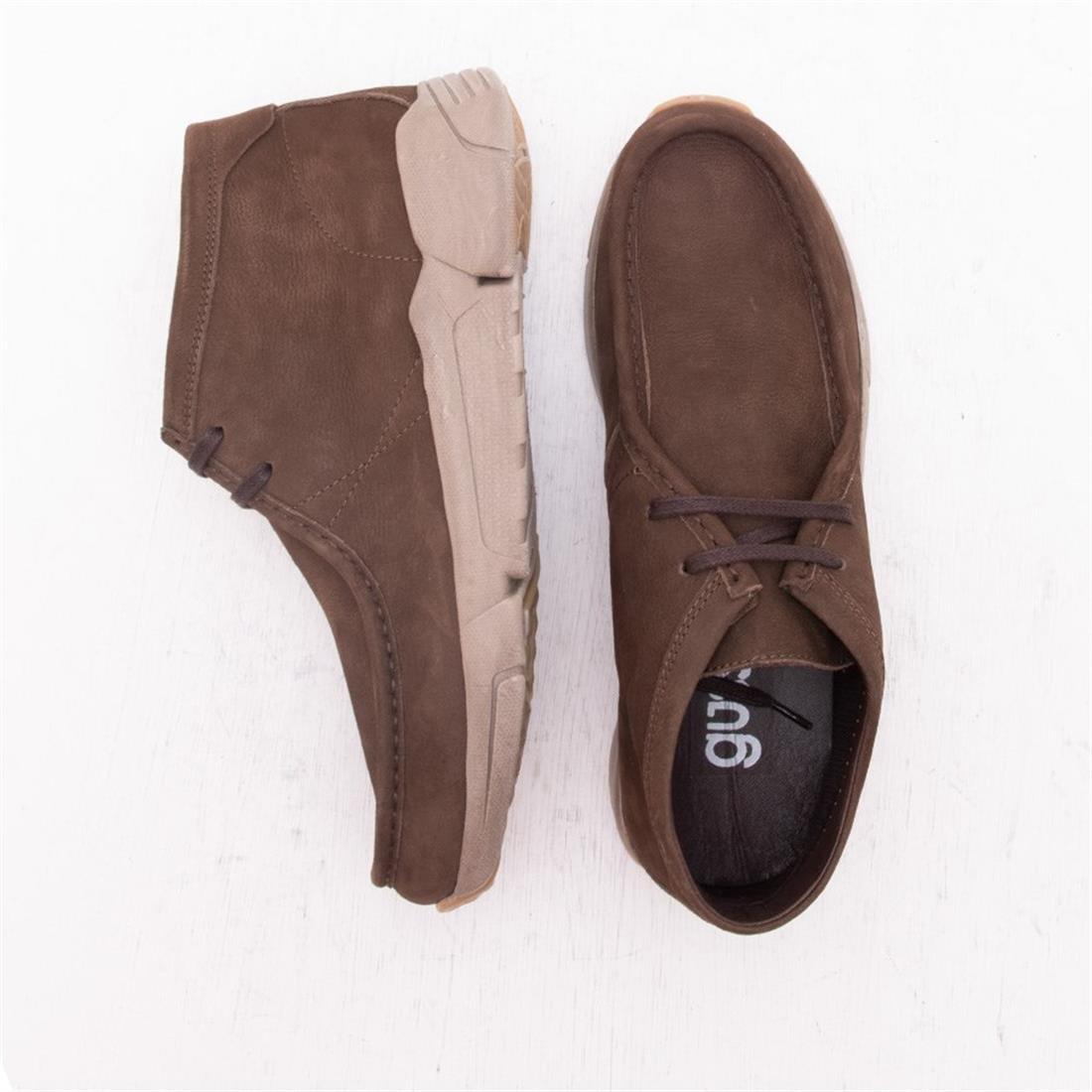 GUSSE DIMA ERKEK HAKİKİ NUBUK DERİ CASUAL BOT-230410