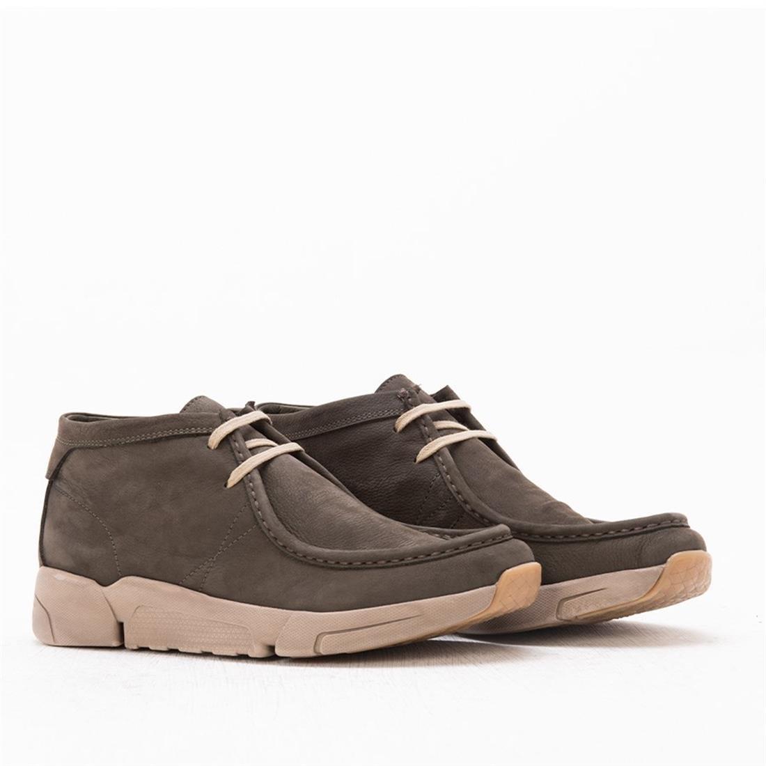 GUSSE DIMA ERKEK HAKİKİ NUBUK DERİ CASUAL BOT-230410