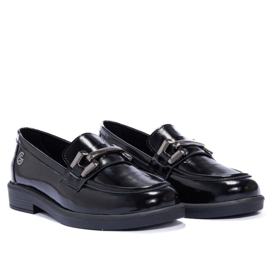 Gusse Dorella Kadın Hakiki Rugan Deri Loafer Ayakkabı 2121FZ-3