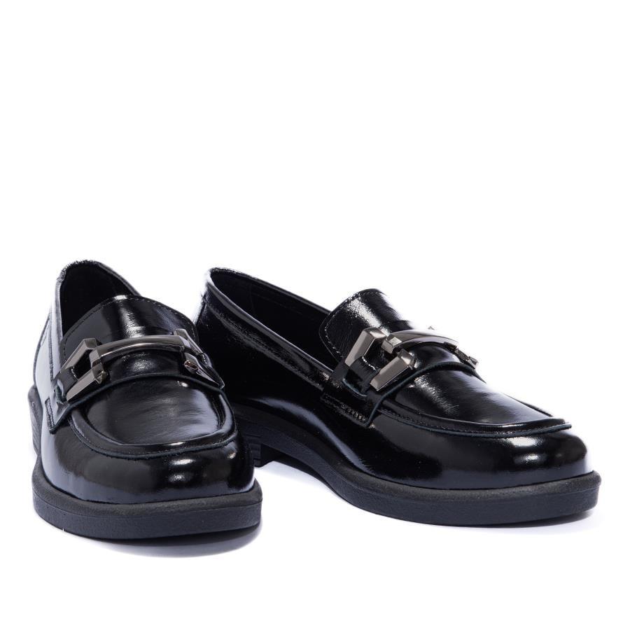 Gusse Dorella Kadın Hakiki Rugan Deri Loafer Ayakkabı 2121FZ-3