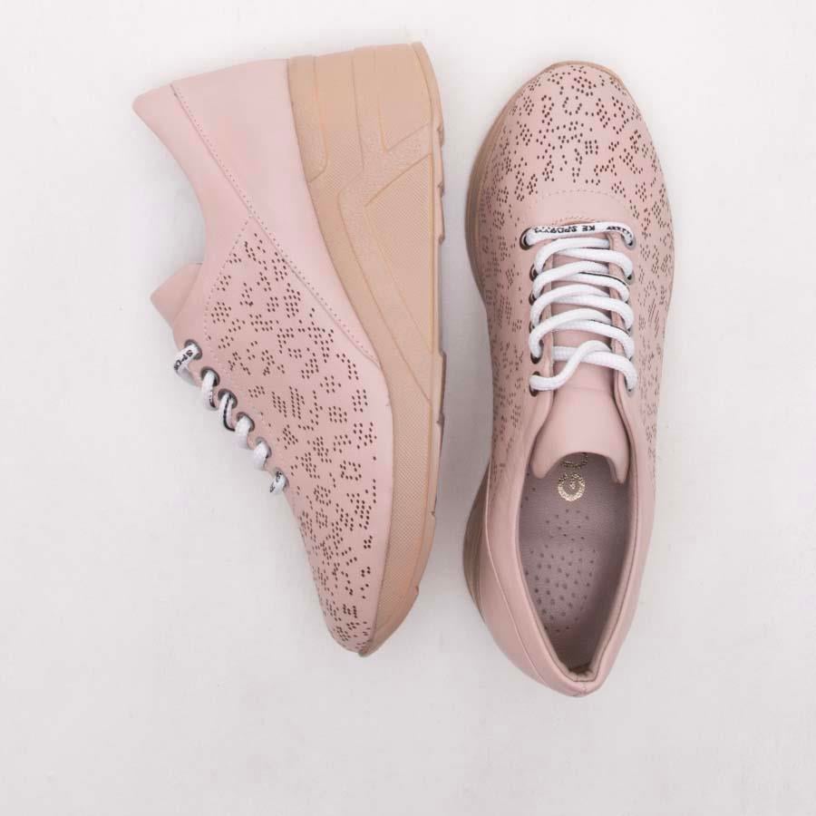 GUSSE ELINA KADIN HAKIKI DERI DOLGU TABAN AYAKKABI 3600