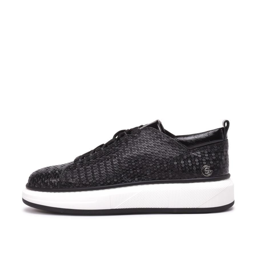 Gusse Elio Erkek Hakiki Kroko Rugan Deri Sneaker 22484-7