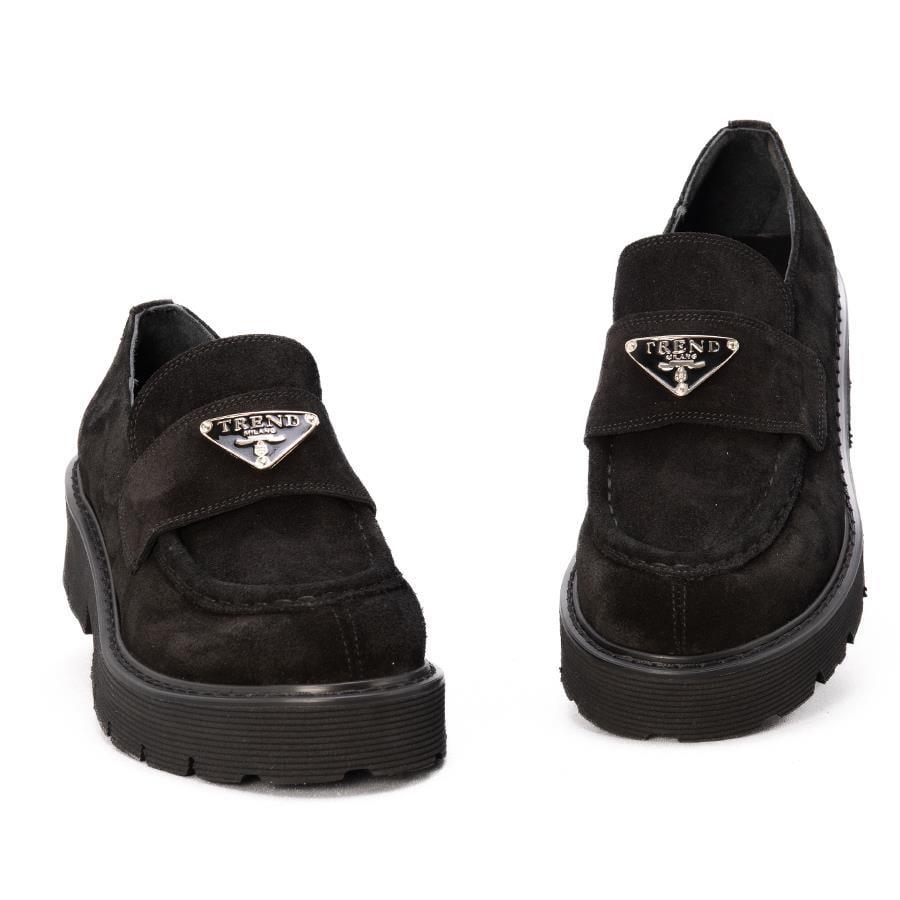 Gusse Evans Kadın Hakiki Süet Deri Loafer Ayakkabı 5679-2