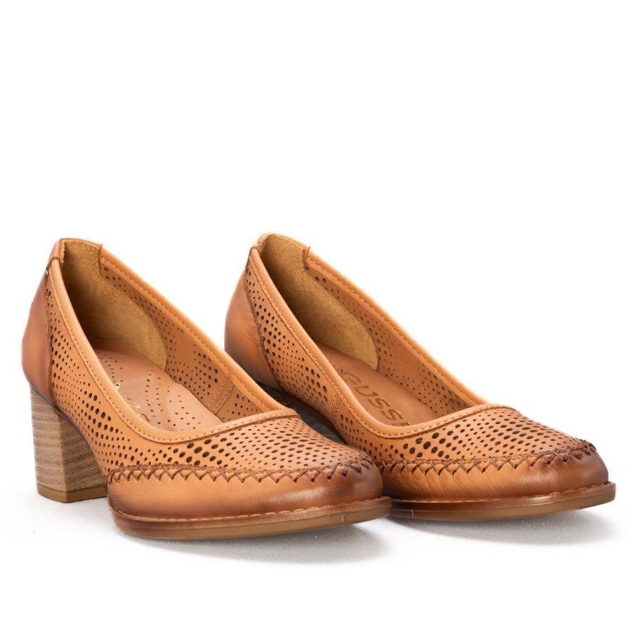 Gusse Fayanna Kadın Hakiki Deri Topuklu Ayakkabı 635