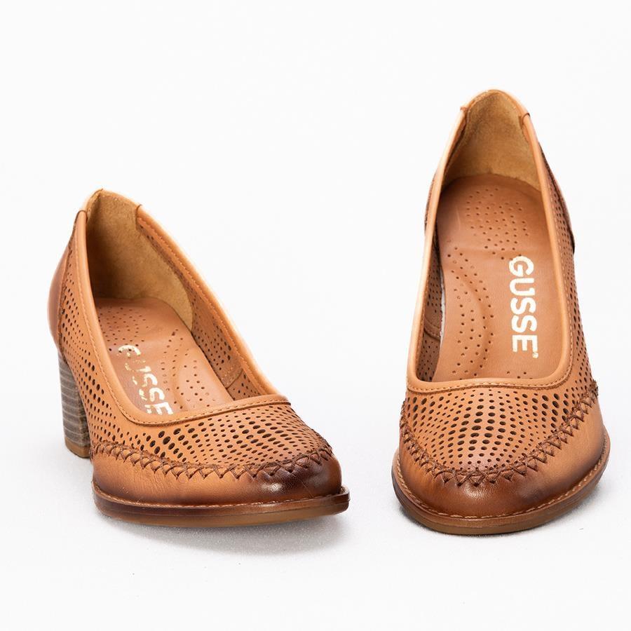 Gusse Fayanna Kadın Hakiki Deri Topuklu Ayakkabı 635