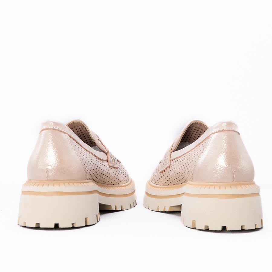 Gusse Franny Kadın Hakiki Simli Deri Sneaker 820