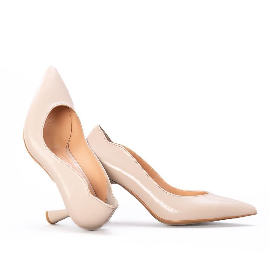 Gusse Gema Kadın Hakiki Rugan Deri Stiletto K1605