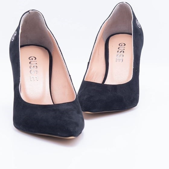 Gusse Gema Kadın Hakiki Süet Deri Stiletto Ayakkabı-K1605-2
