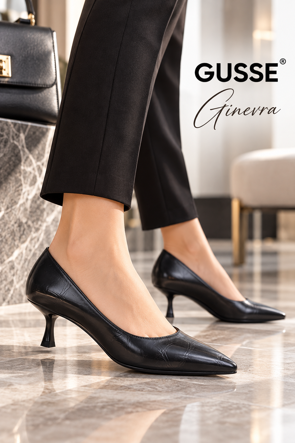 Gusse Ginevra Kadın Stiletto Ayakkabı 294-05SK
