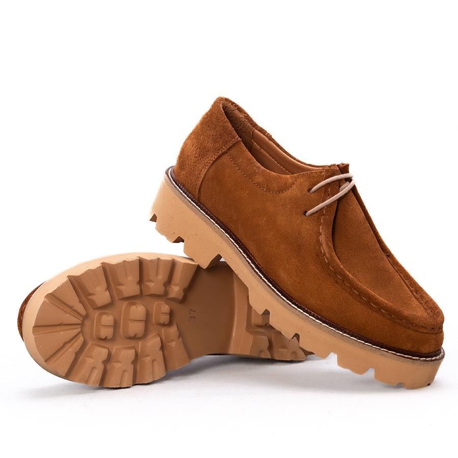 Gusse Greyson Kadın Hakıkı Süet Deri Ayakkabı 141210-2