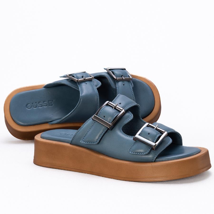 Gusse Gwen Hakiki Deri Terlik 5009