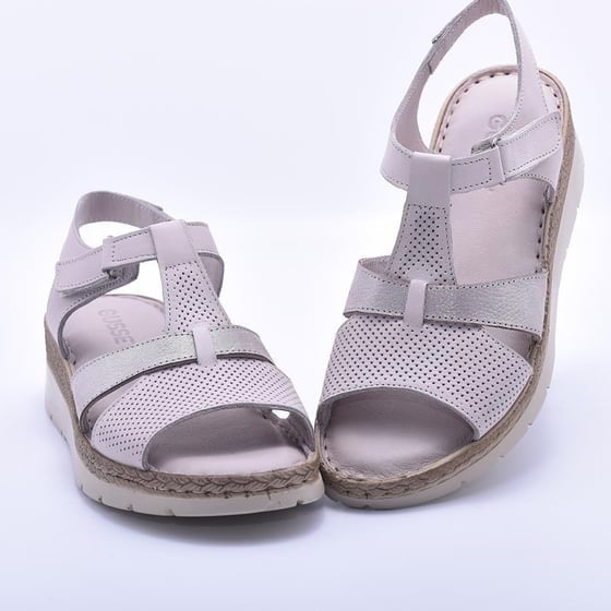 Gusse Hina Kadın Hakiki Deri Günlük Sandalet 25