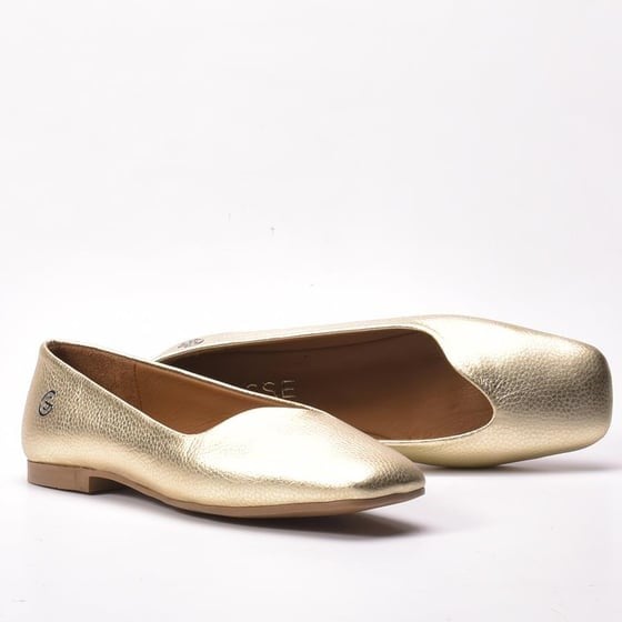 Gusse İridessa Kadın Hakiki Deri Günlük Babet K1008
