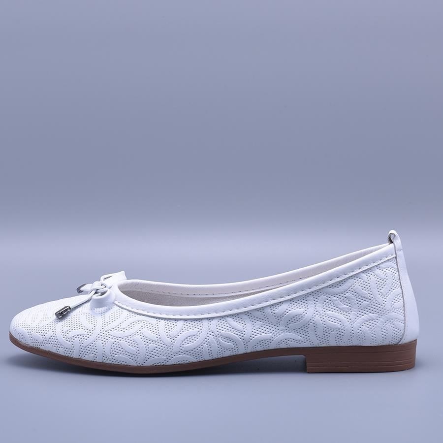 Gusse Katrik Kadın Baskı Deri Babet