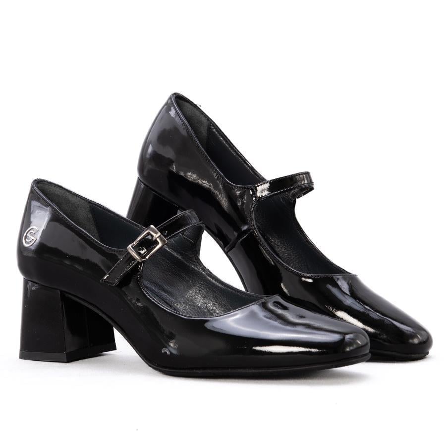 Gusse Kleopatra Kadın Hakiki Rugan Deri Stiletto 7220