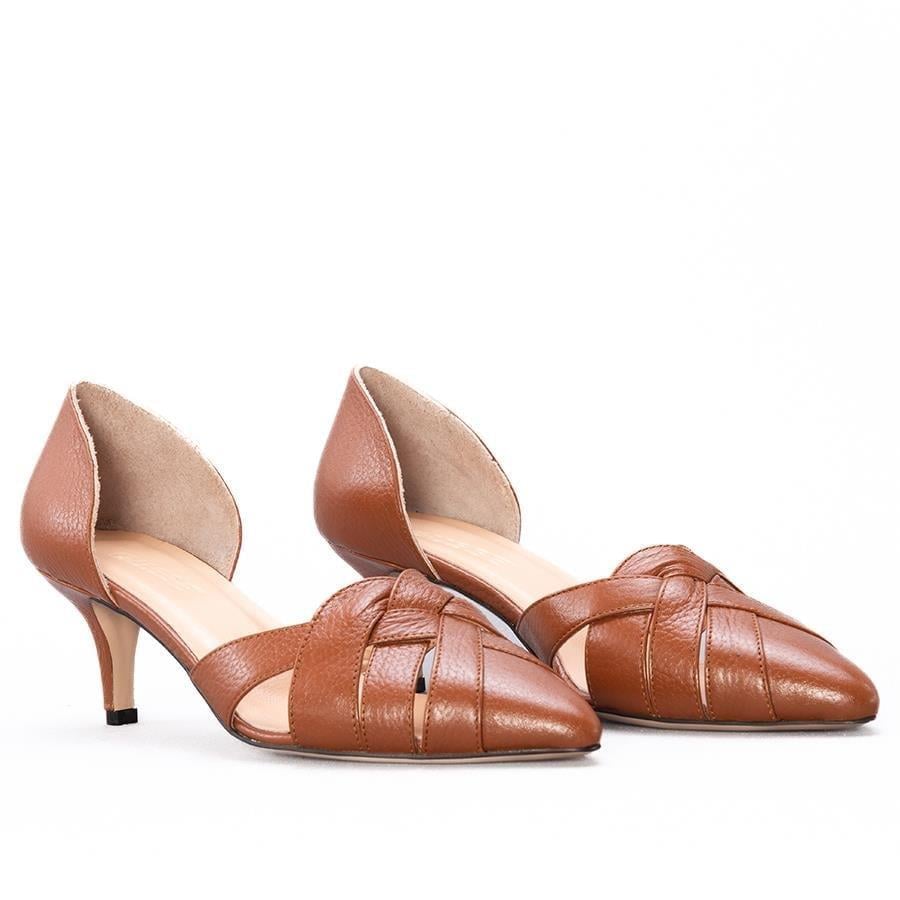 Gusse Lıdıa Kadın Hakiki Deri Stiletto Ayakkabı K152