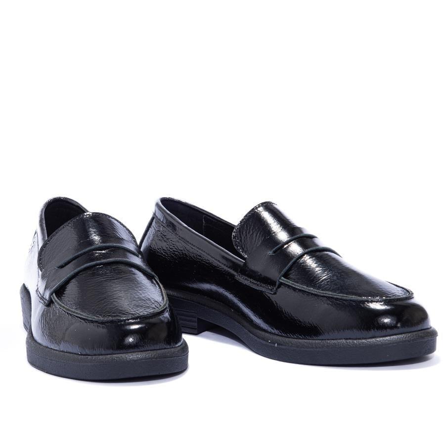 Gusse Loren Kadın Hakiki Rugan Deri Loafer Ayakkabı 2121L