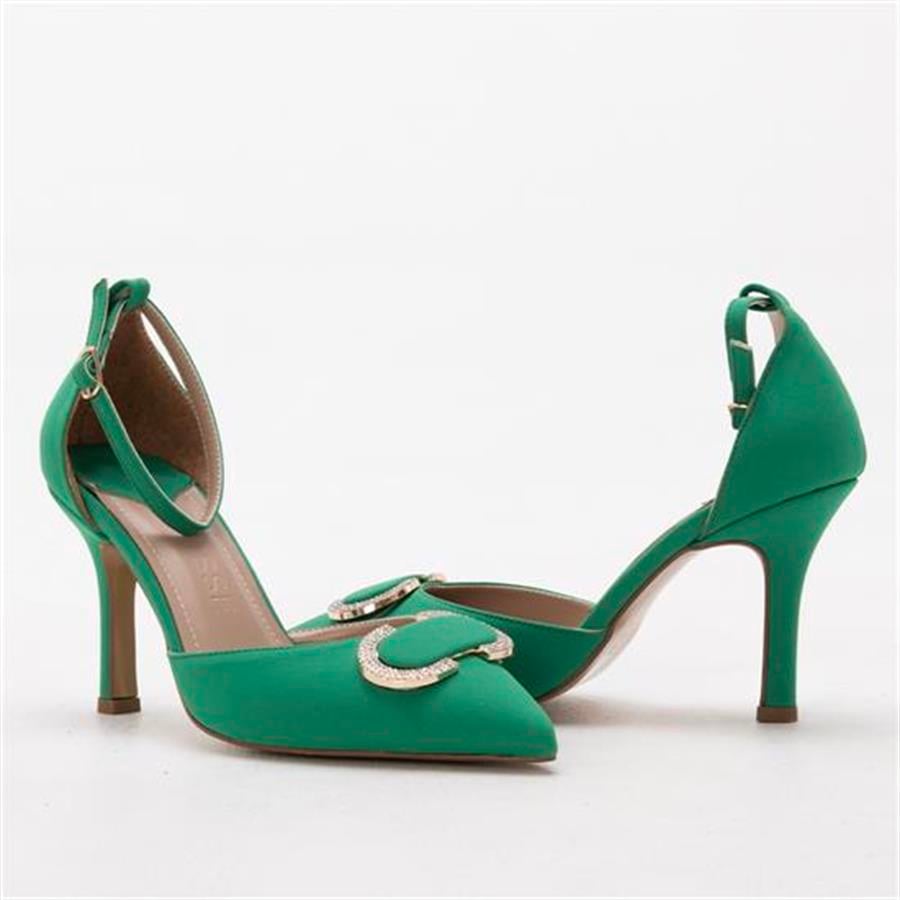 GUSSE MARIAN KADIN TAŞLI ABİYE STILETTO AYAKKABI