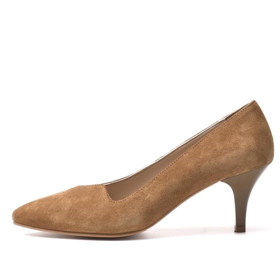 Gusse Marshell Kadın Hakiki Süet Deri Stiletto 23-2