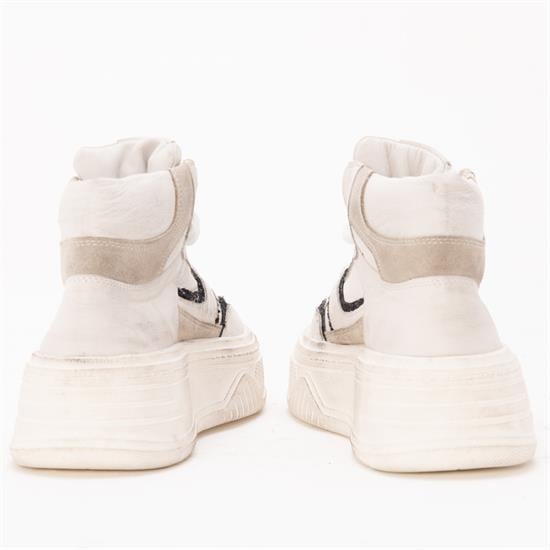 Gusse Martina Kadın Hakiki Deri Mid Vintage Sneaker Bot 8601