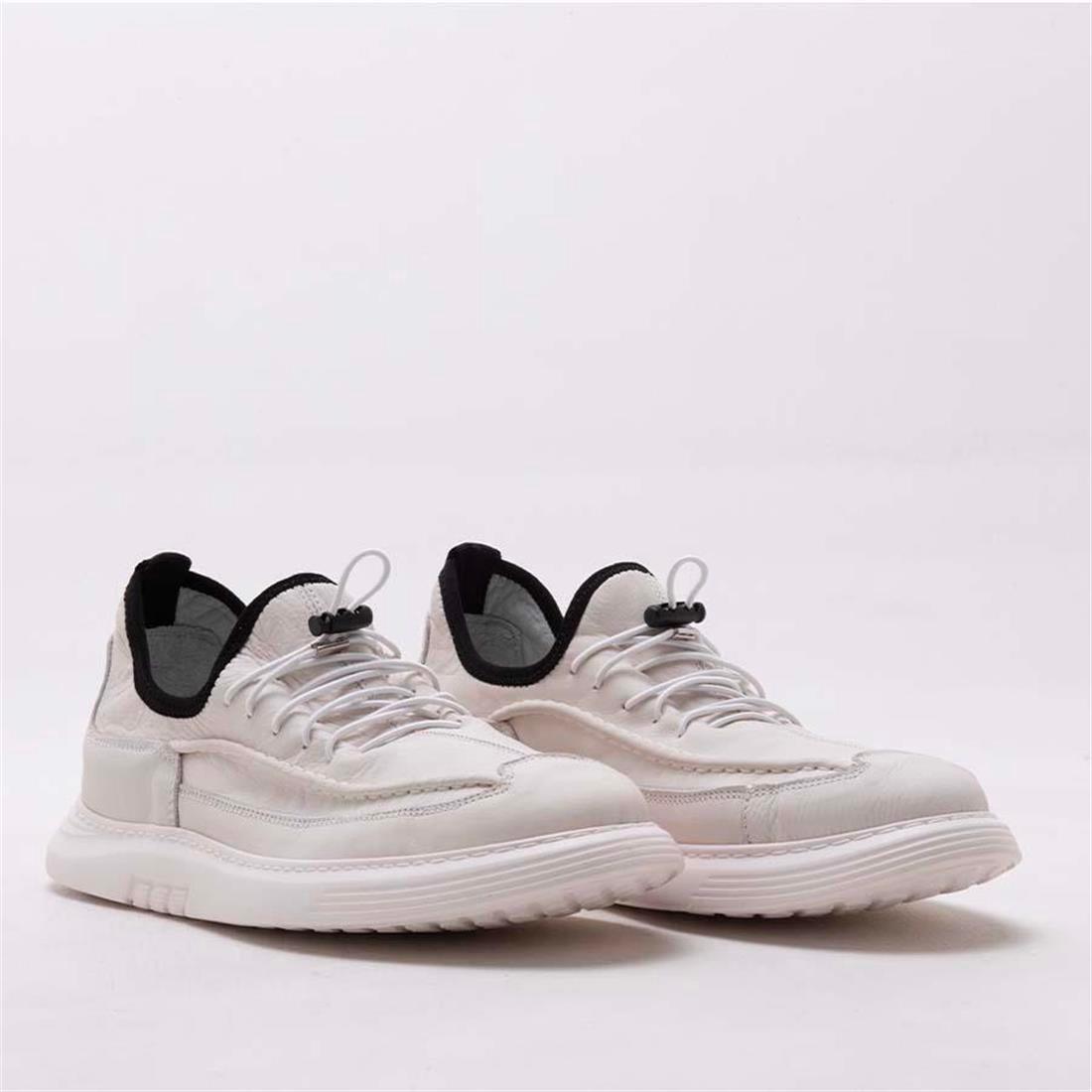 GUSSE MATT ERKEK HAKİKİ DERİ SNEAKER AYAKKABI-6156
