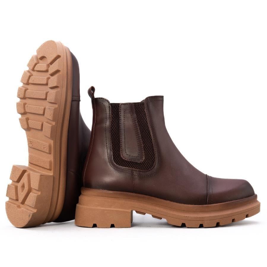 Gusse Maykel Kadın Hakiki Deri Bot 1545