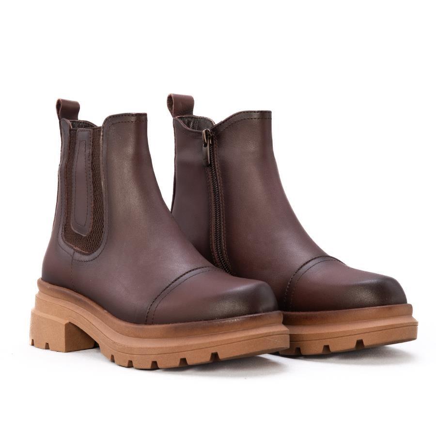 Gusse Maykel Kadın Hakiki Deri Bot 1545