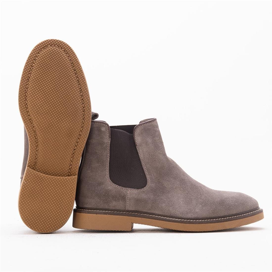 GUSSE MORENO ERKEK HAKİKİ DERİ SÜET DERİ CASUAL-BOT-23212-2