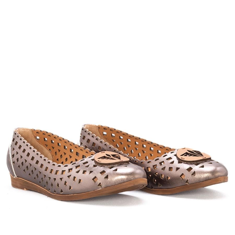 Gusse Odette Kadın Hakiki Deri Casual Babet 103