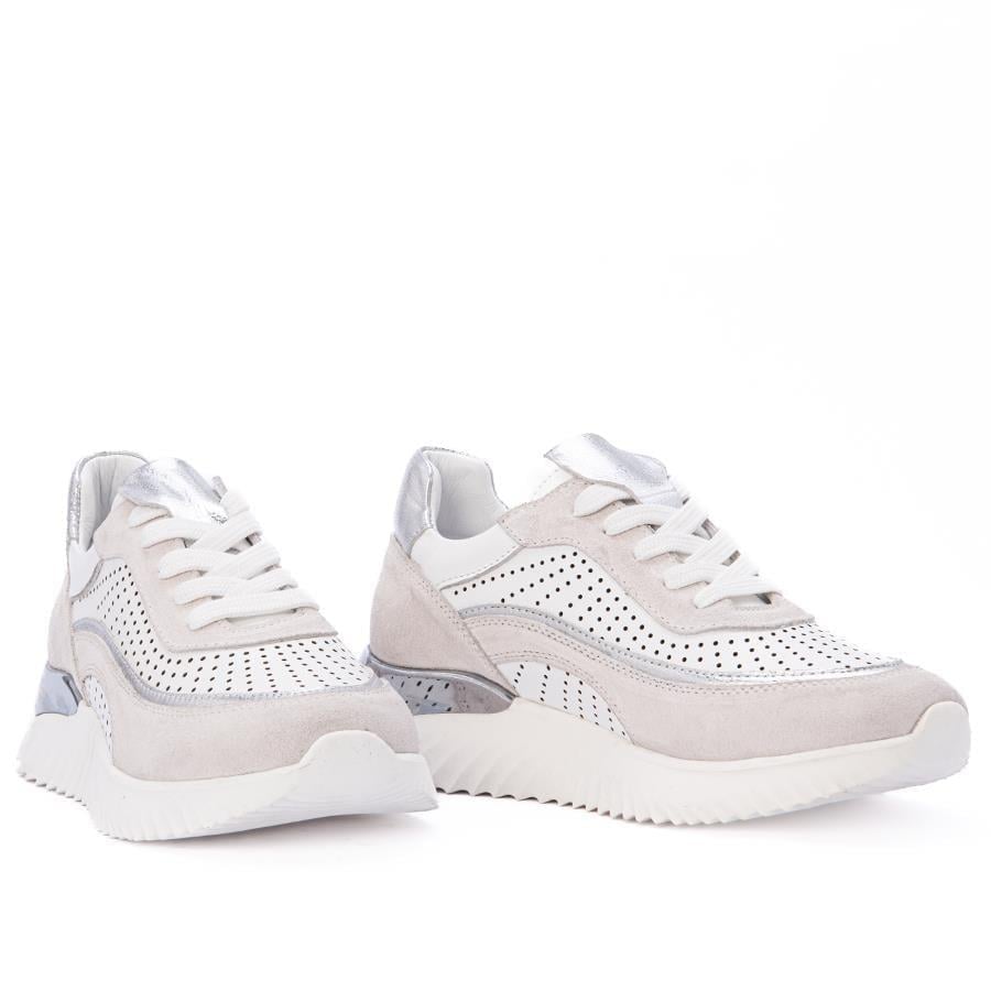 Gusse Poena Kadın Hakiki Nubuk Deri Sneaker Ayakkabı 25078