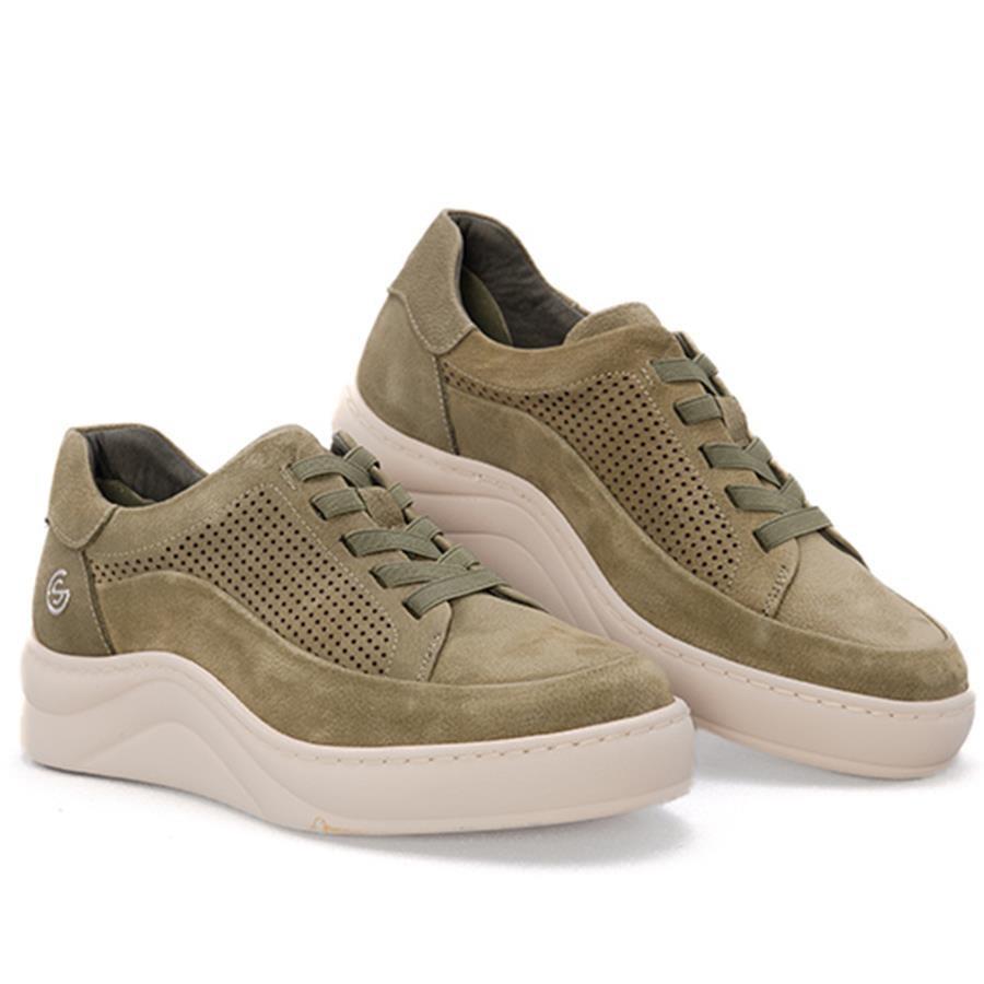 Gusse Prenia Kadın Hakıkı Nubuk Deri Ayakkabı 216679-1