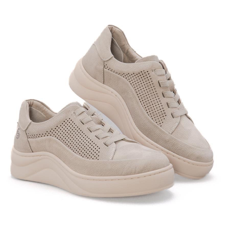 Gusse Prenia Kadın Hakıkı Nubuk Deri Ayakkabı 216679-1