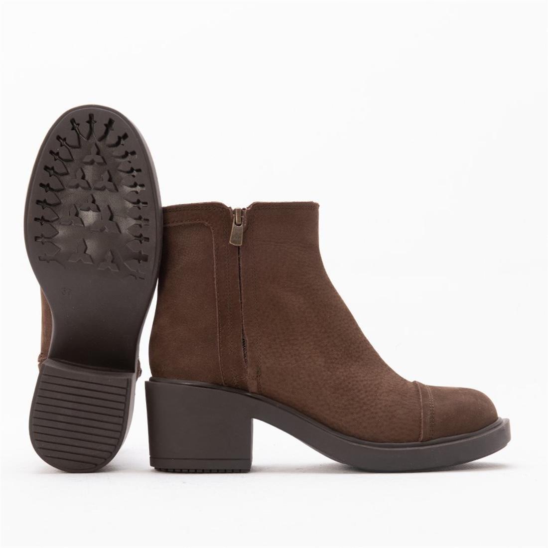 GUSSE ROONEY KADIN  HAKIKI NUBUK DERI BOT 22268-1