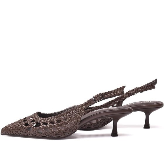 Gusse Sakura Kadın Örgü Abiye Sandalet 265-5