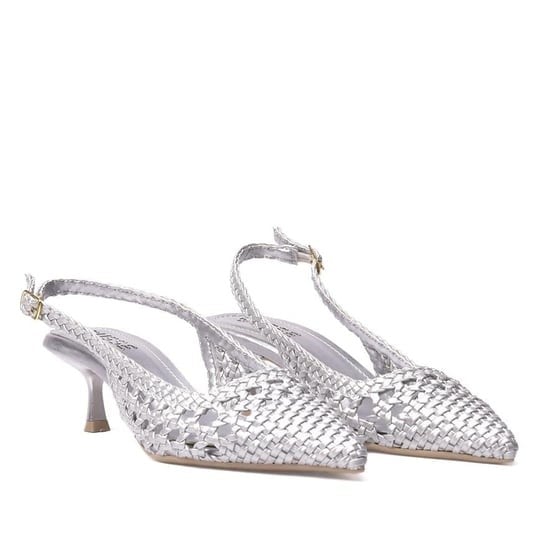 Gusse Sakura Kadın Örgü Abiye Sandalet 265-5