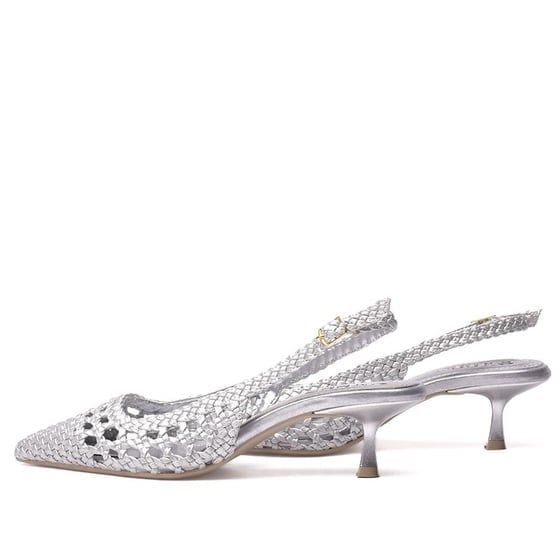 Gusse Sakura Kadın Örgü Abiye Sandalet 265-5